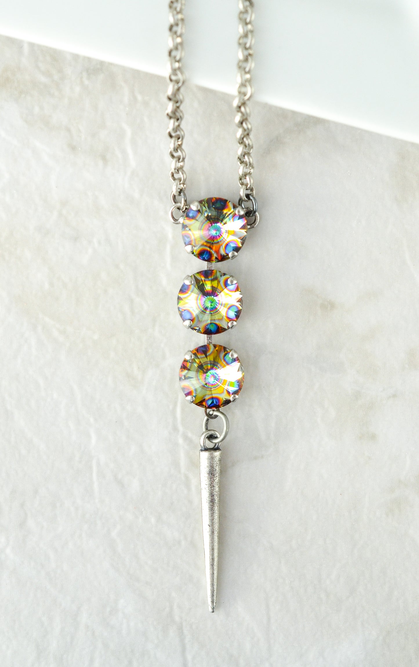 KAREN SPIKE NECKLACE