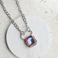 MAE FOCAL POINT CRYSTAL NECKLACE