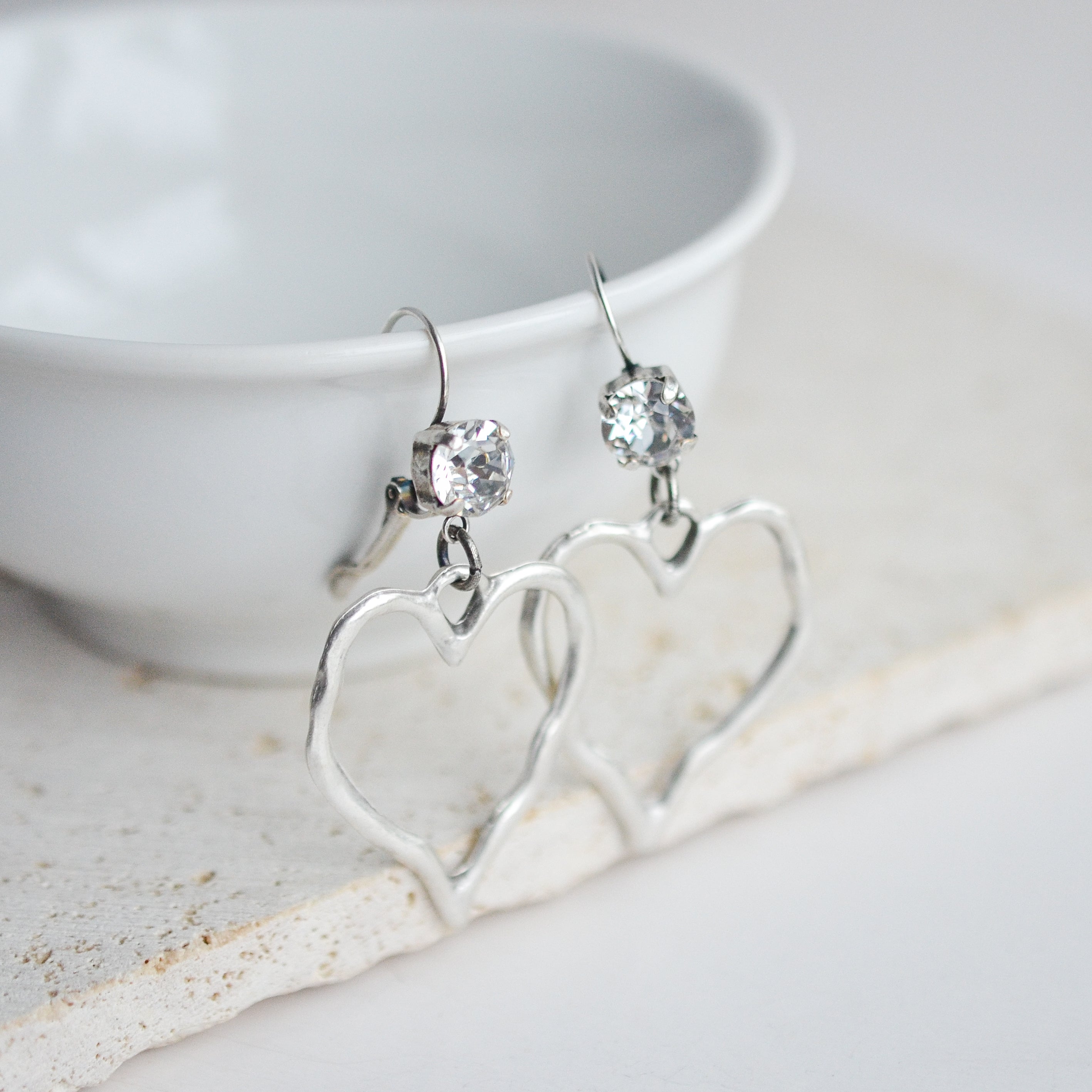 CORAZON HEART EARRING