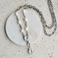 MARSEILLE FRESHWATER PEARL NECKLACE WITH CRYSTAL PENDANT