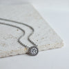 WILLOW HALO PAW NECKLACE